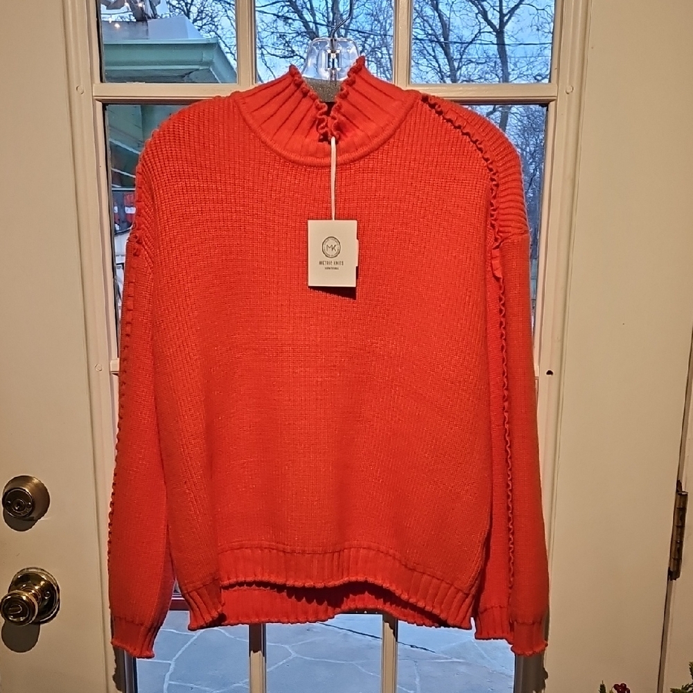 Women's Orange Sweater